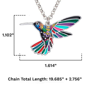 Ambitious Bird Pendant Necklace