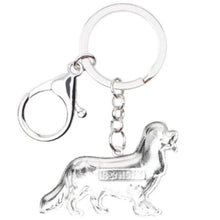Load image into Gallery viewer, Spaniel Dog Keyring