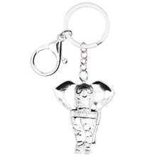 Load image into Gallery viewer, Brilliant Elephant Keyring