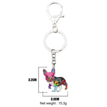 Load image into Gallery viewer, Pug Dog Keychain