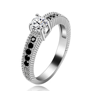 Glistening Crystal Ring