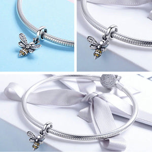Busy Queen Bee Charm