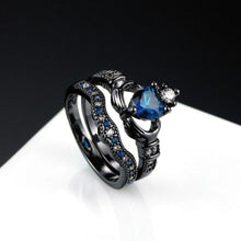 Load image into Gallery viewer, Dark Crown Ring Set