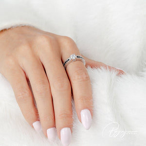 Glistening Crystal Ring