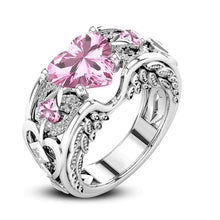 Load image into Gallery viewer, Whisper Princess Pink Heart Ring