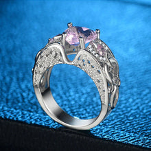 Load image into Gallery viewer, Whisper Princess Pink Heart Ring
