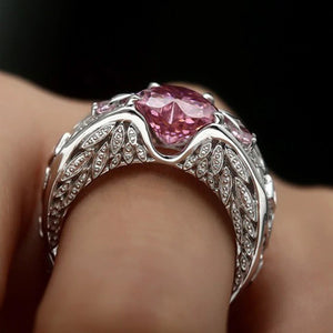 Whisper Princess Pink Heart Ring