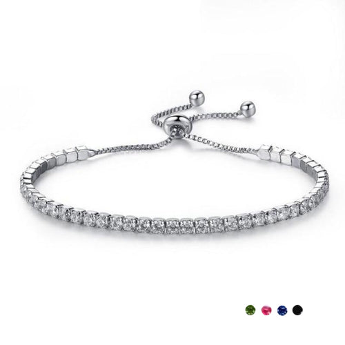 Humble Crystal Adjustable Bracelet