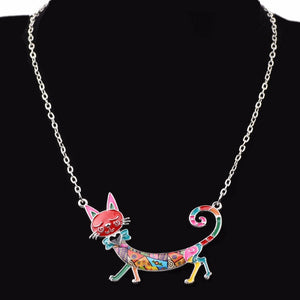 Cat Walk Pendant Necklace