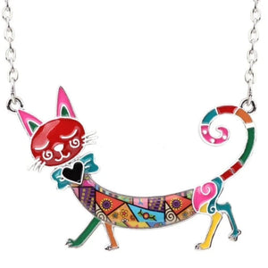 Cat Walk Pendant Necklace