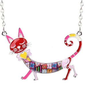 Cat Walk Pendant Necklace