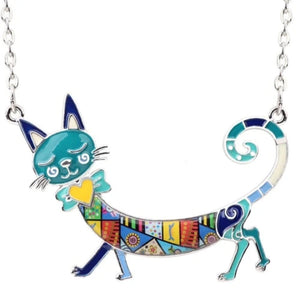 Cat Walk Pendant Necklace