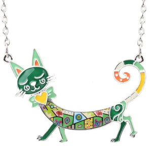 Cat Walk Pendant Necklace