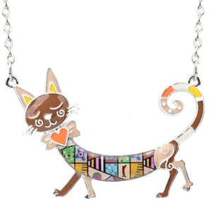 Cat Walk Pendant Necklace