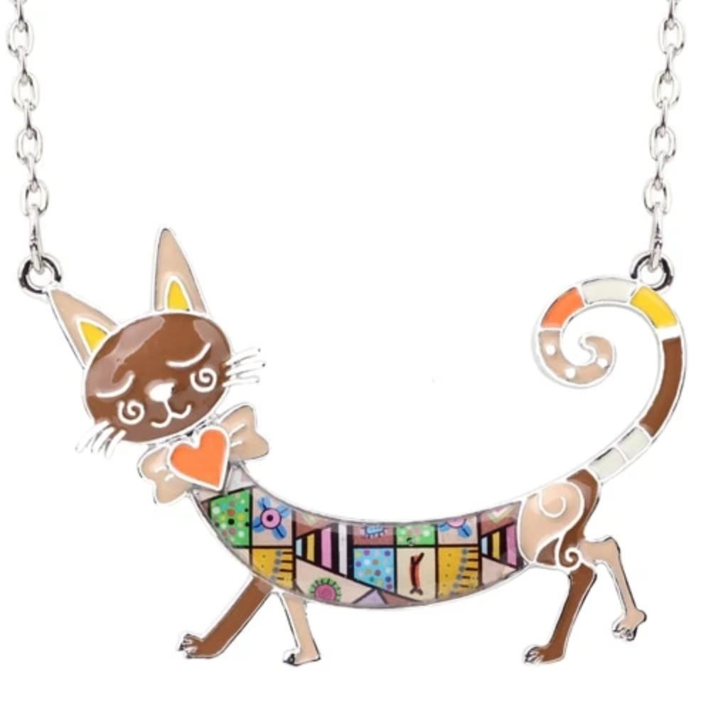 Cat Walk Pendant Necklace