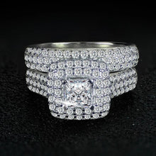 Load image into Gallery viewer, Believe It Crystal Ring Set