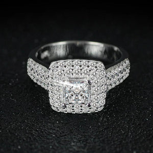 Believe It Crystal Ring Set