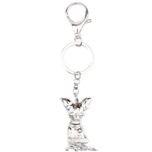 Lovely Chihuahua Keyring