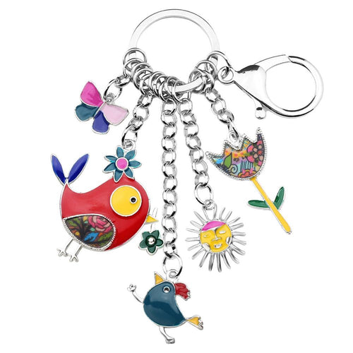 Jolly Chicken Keyring