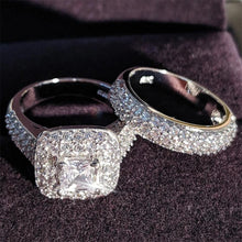 Load image into Gallery viewer, Believe It Crystal Ring Set