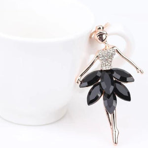 Ballet Girl Pendant Necklace