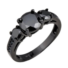Load image into Gallery viewer, Arctic Crystal Dark Ring