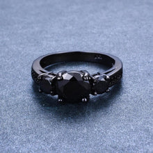 Load image into Gallery viewer, Arctic Crystal Dark Ring