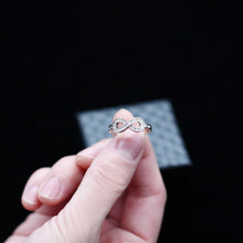 Load image into Gallery viewer, Infinity Love CZ Ring