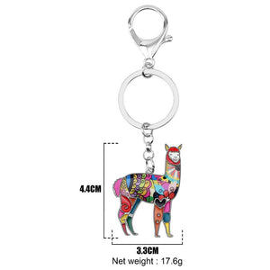 Precious Lama Keyring