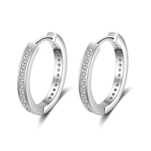Load image into Gallery viewer, Round And Round Silver Earrings