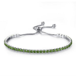 Humble Crystal Adjustable Bracelet