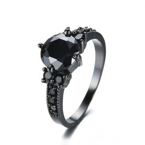 Royal Crystal Dark Ring