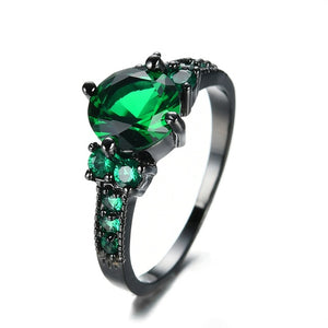 Royal Crystal Dark Ring