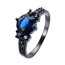 Load image into Gallery viewer, Royal Crystal Dark Ring