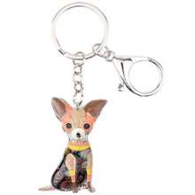 Load image into Gallery viewer, Lovely Chihuahua Keyring