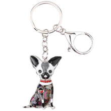Load image into Gallery viewer, Lovely Chihuahua Keyring