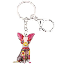 Load image into Gallery viewer, Lovely Chihuahua Keyring