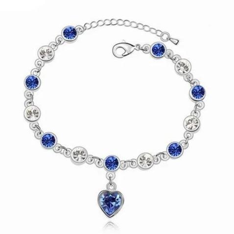 Virtuous Blue Silver Bracelet