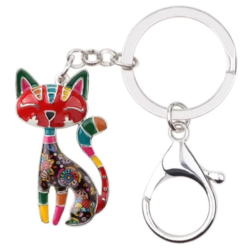 Cat Look Keyring