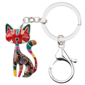 Cat Look Keyring