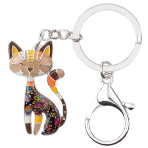 Cat Look Keyring