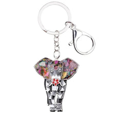 Load image into Gallery viewer, Brilliant Elephant Keyring