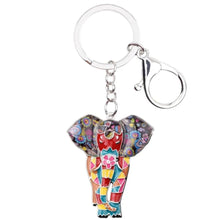 Load image into Gallery viewer, Brilliant Elephant Keyring
