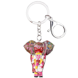 Brilliant Elephant Keyring