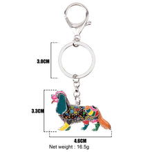 Load image into Gallery viewer, Spaniel Dog Keyring