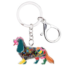 Load image into Gallery viewer, Spaniel Dog Keyring