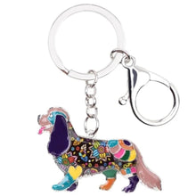 Load image into Gallery viewer, Spaniel Dog Keyring