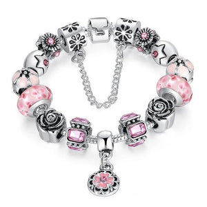 All Stones Silver Bracelet