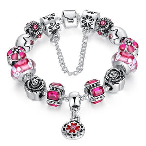 All Stones Silver Bracelet