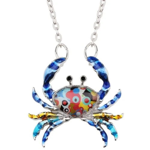 Own The Sea Crab Pendant Necklace
